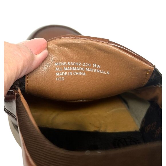 Mens Shengboard -  Brown Slip-On Loafers -  Size 9W - Picture 7 of 9